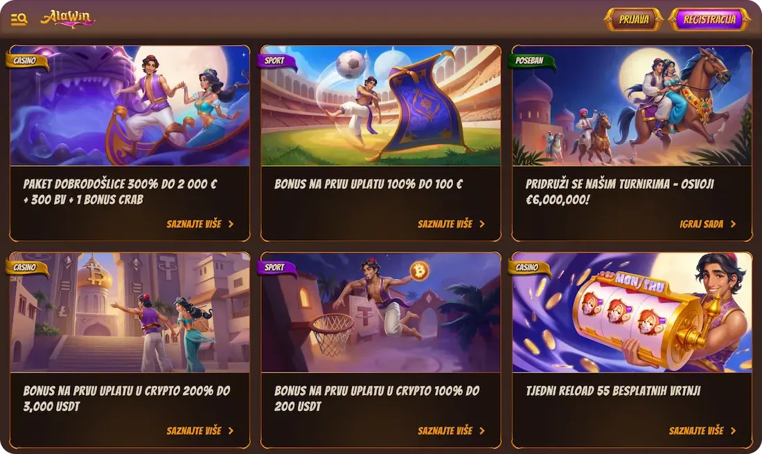 alawin casino bonus svi