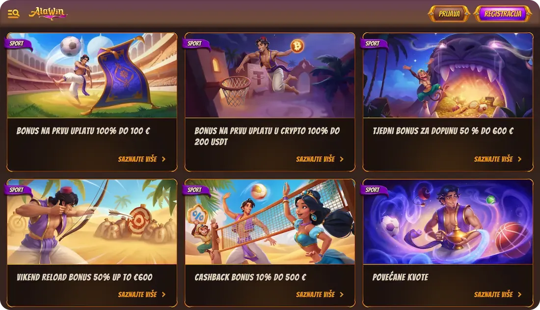 alawin casino bonus sport