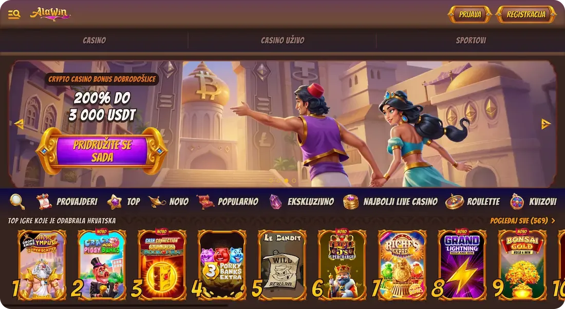 alawin casino stranica