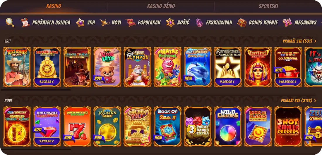 Slotovi u kasinu alawin